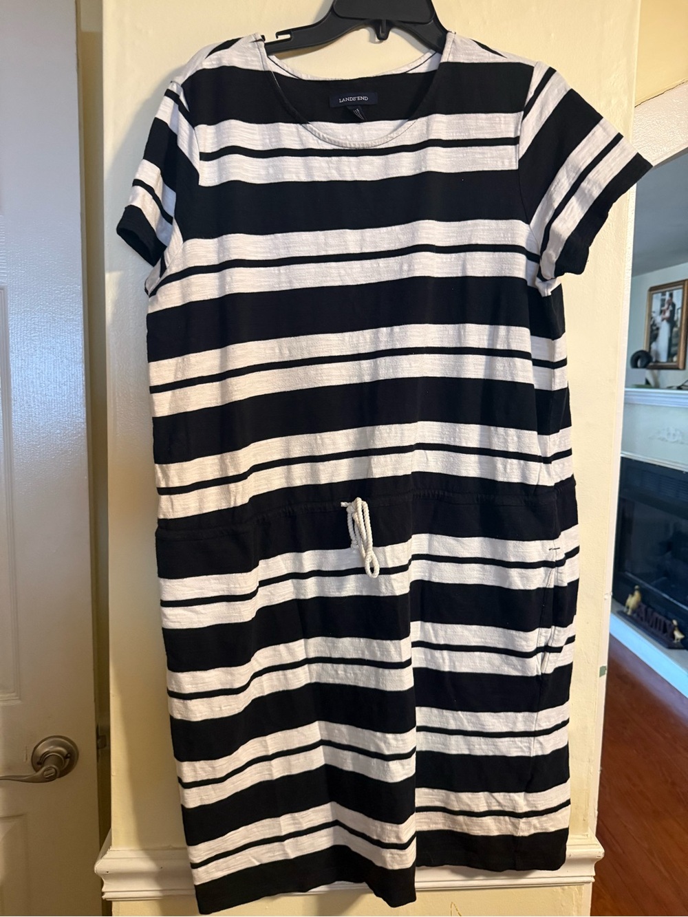 Lands end large dress w/packets!!